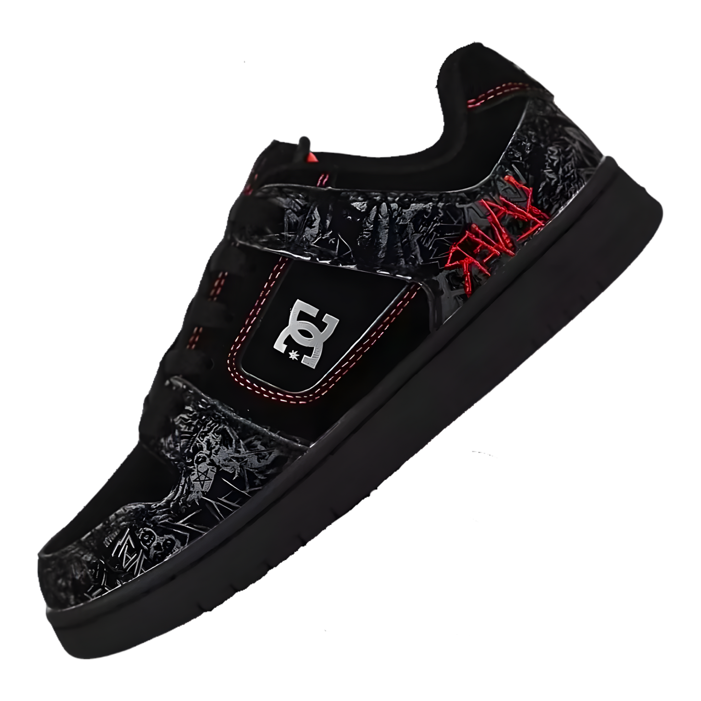 DC Shoes | Modelo Slayer Pure en color negro y rojo