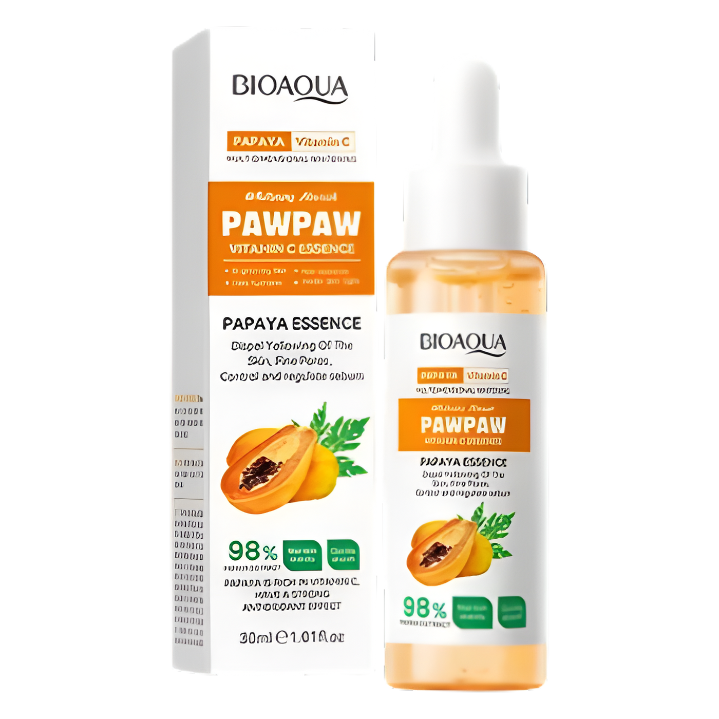 Sérum hidratante de papaya ilumina y exfolia con vitamina C |BIOAQUA