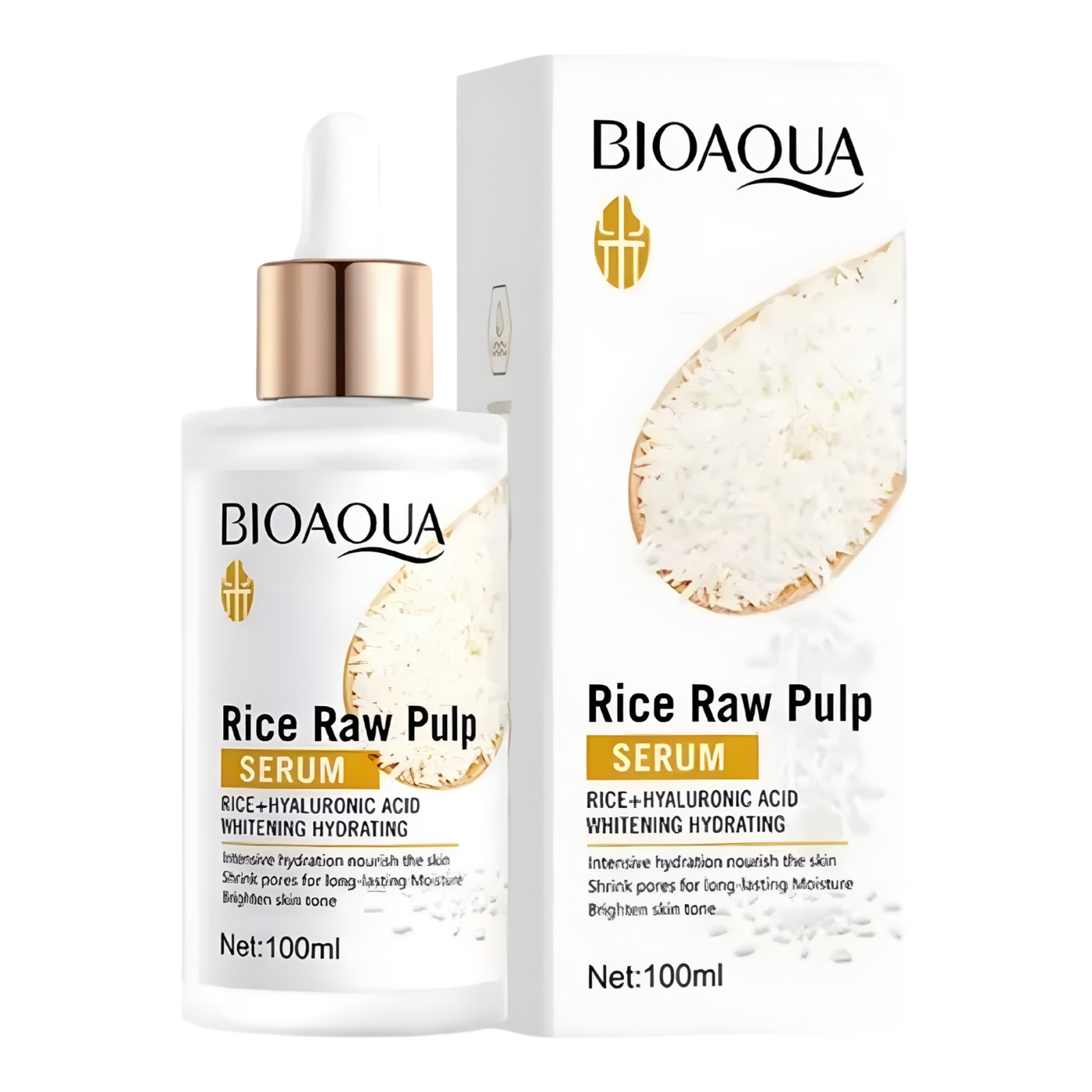 Sérum aclarante e idratante de arroz unificador de tono | BIOAQUA
