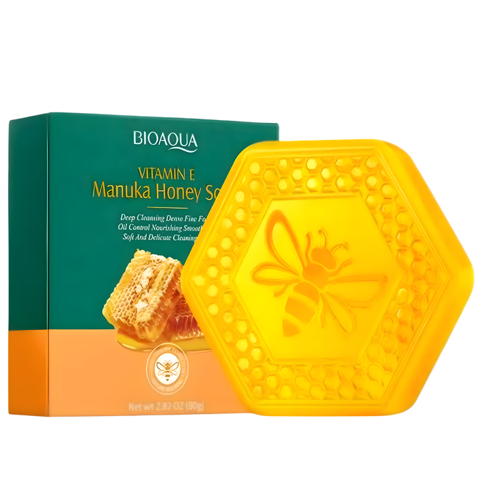 Jabón limpiador facial/corporal hidratante y revitalizante con miel | BIOAQUA